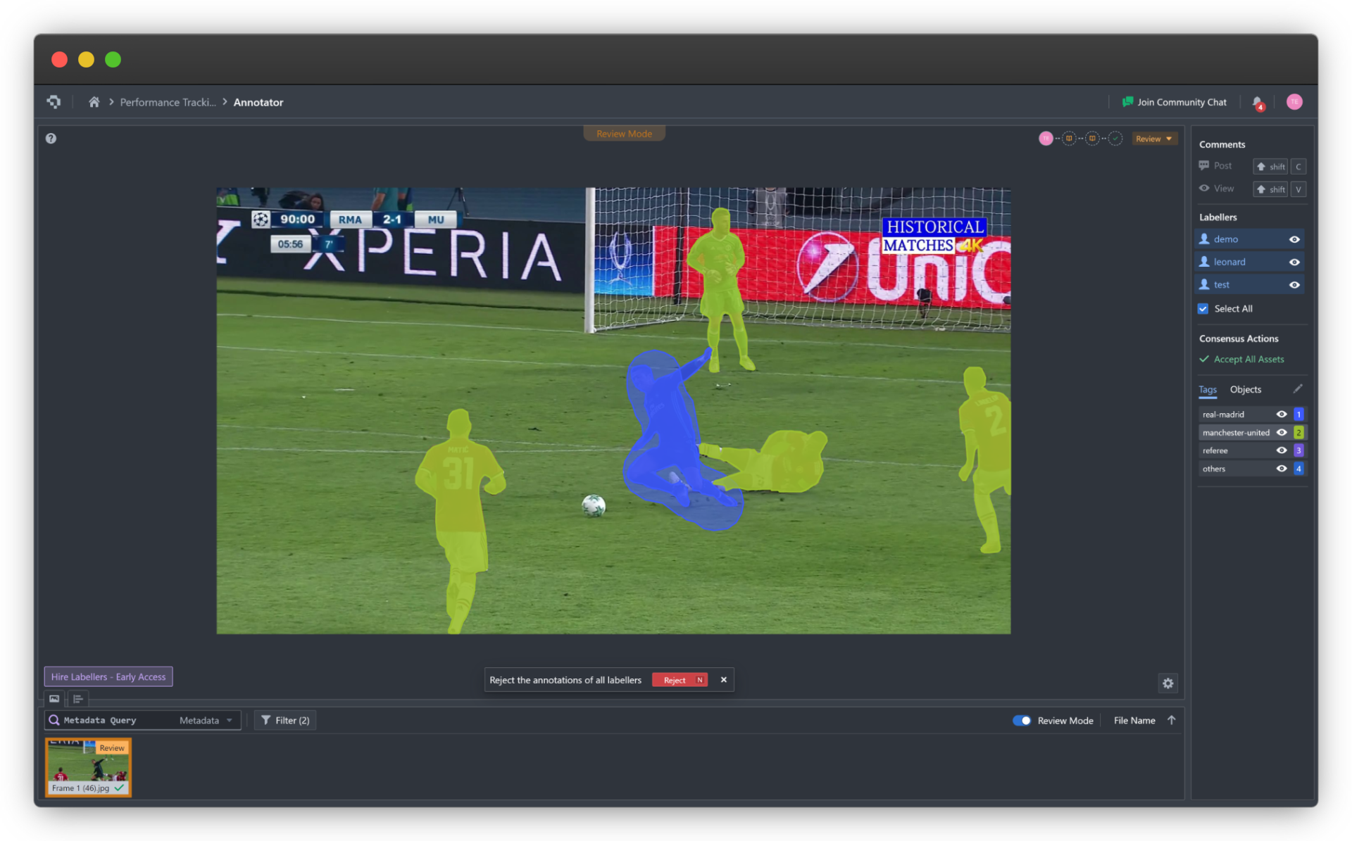 Multi-annotator validation: Enhancing label accuracy through consensus  